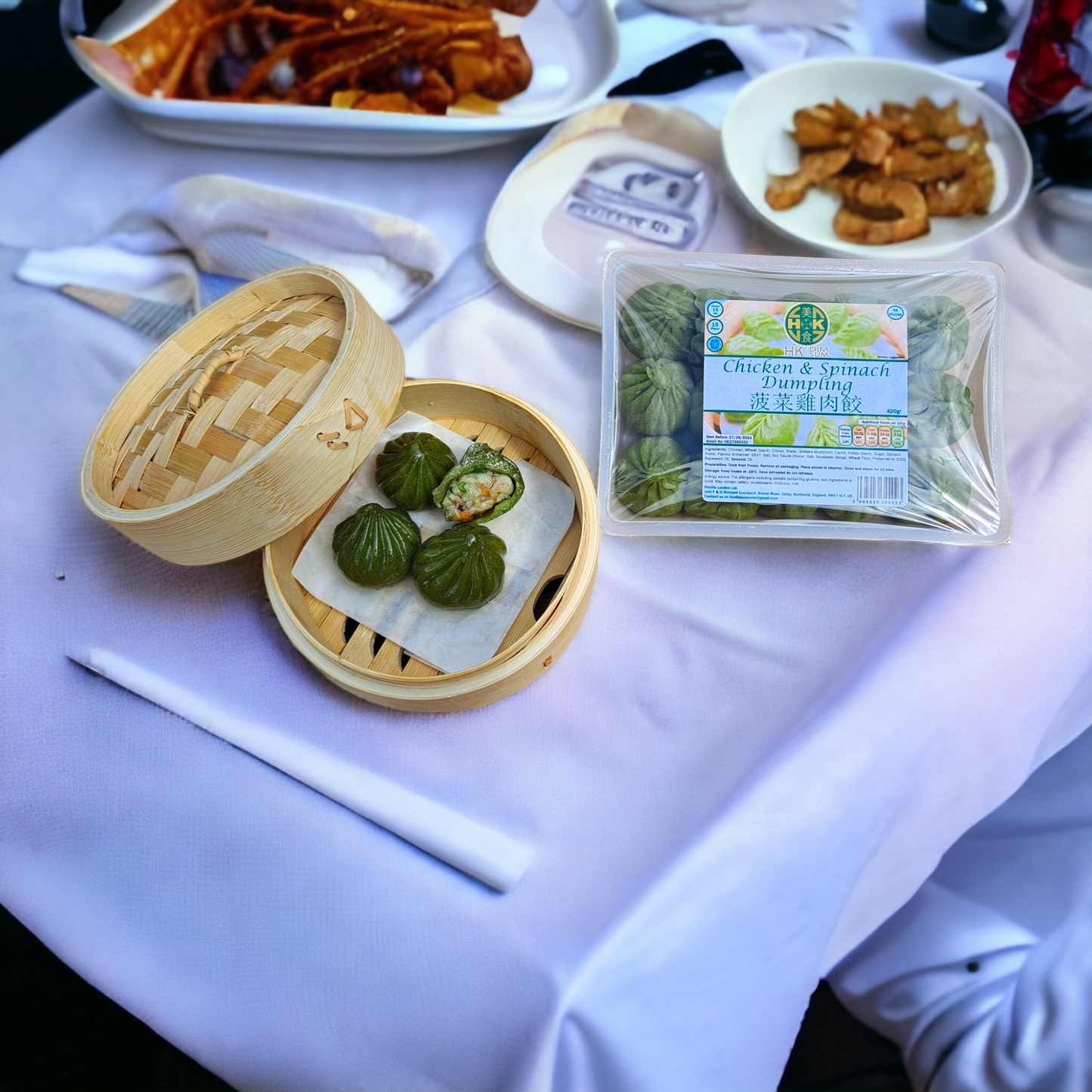 Chicken & Spinach Dumpling - 菠菜雞肉餃